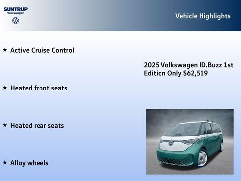 New 2025 Volkswagen ID. Buzz 1st Edition image 15