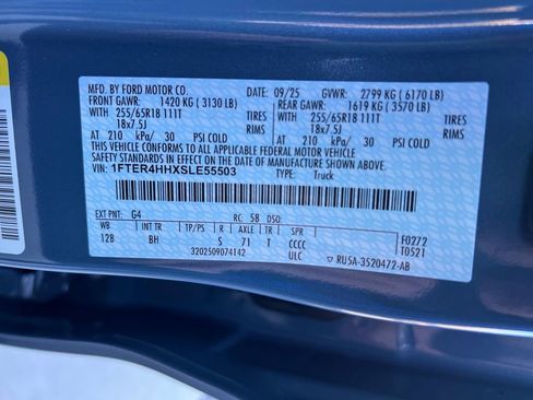 New 2025 Ford Ranger XLT image 26