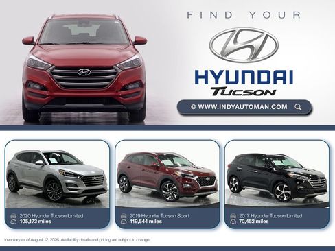 Used 2020 Hyundai Tucson Limited w/ Cargo Package AWD/4WD image 18
