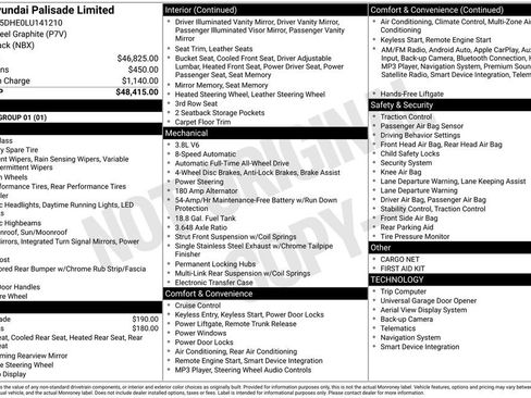 Used 2020 Hyundai Palisade Limited image 17