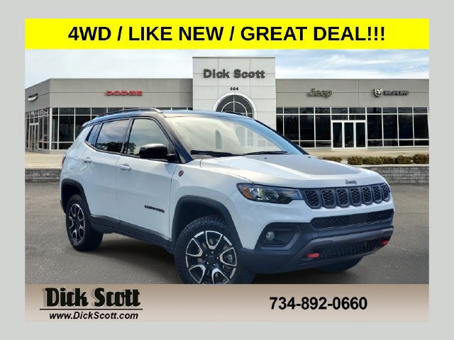 Used 2026 Jeep Compass Trailhawk AWD/4WD 360° Tour
