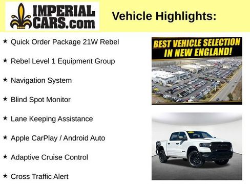 Used 2025 RAM 1500 Rebel w/ Rebel Level 1 Equipment Group AWD/4WD image 8