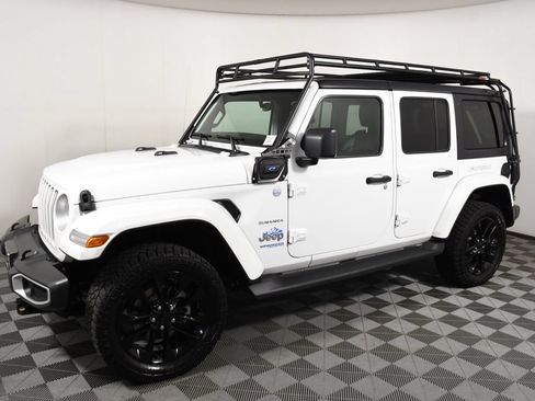 Used 2021 Jeep Wrangler Unlimited Sahara w/ Cold Weather Group AWD/4WD image 2