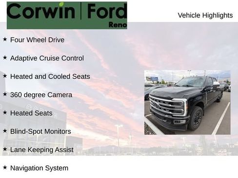 Used 2024 Ford F250 Platinum AWD/4WD image 7