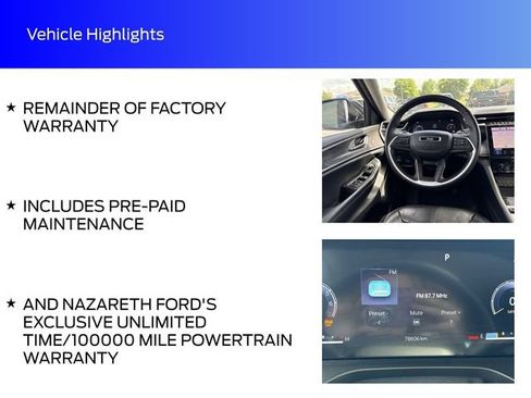 Used 2022 Jeep Grand Cherokee L Limited w/ Luxury Tech Group II AWD/4WD image 16