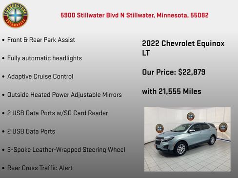 Used 2022 Chevrolet Equinox LT AWD/4WD image 30