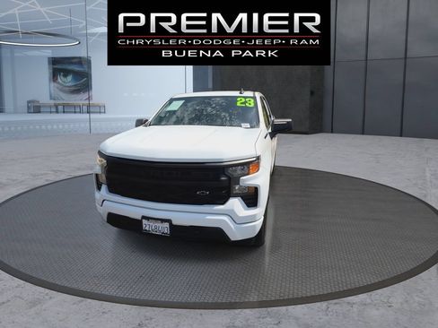 Used 2023 Chevrolet Silverado 1500 Custom w/ LPO, Dark Essentials Package RWD image 3