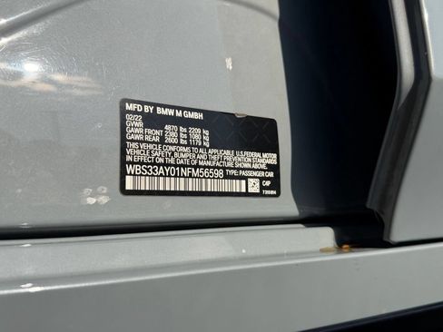 Used 2022 BMW M3 Competition w/ M Carbon Exterior Package RWD image 46