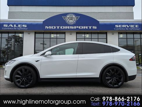 Used 2020 Tesla Model X Long Range AWD/4WD image 1