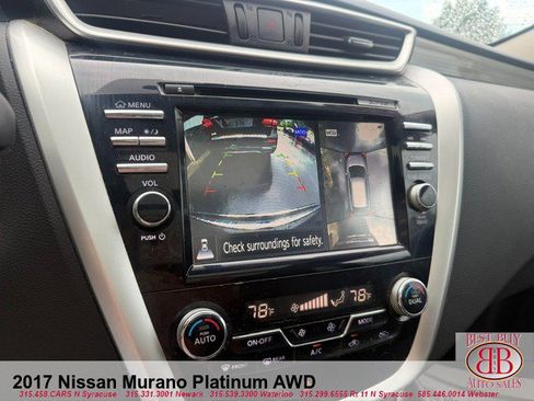 Used 2017 Nissan Murano Platinum w/ Platinum Technology Package AWD/4WD image 19