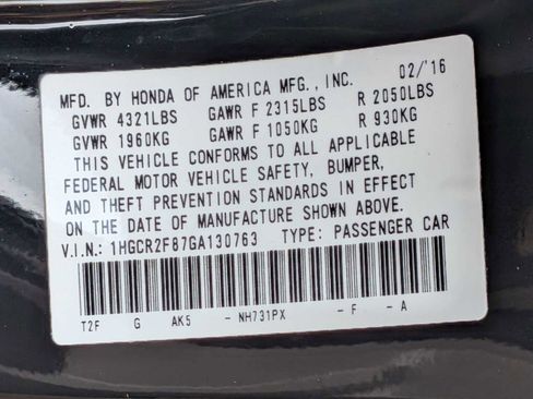 Used 2016 Honda Accord EX-L image 31