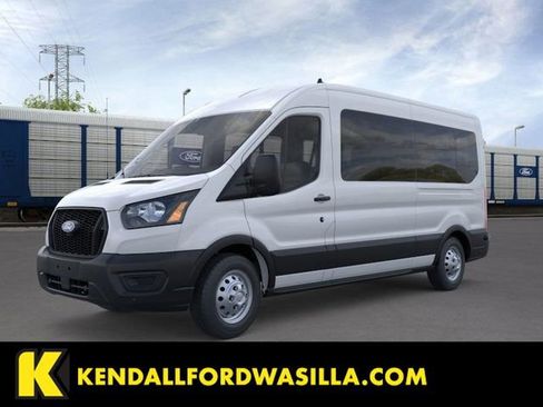 New 2026 Ford Transit 350 148 Medium Roof Wagon AWD image 1