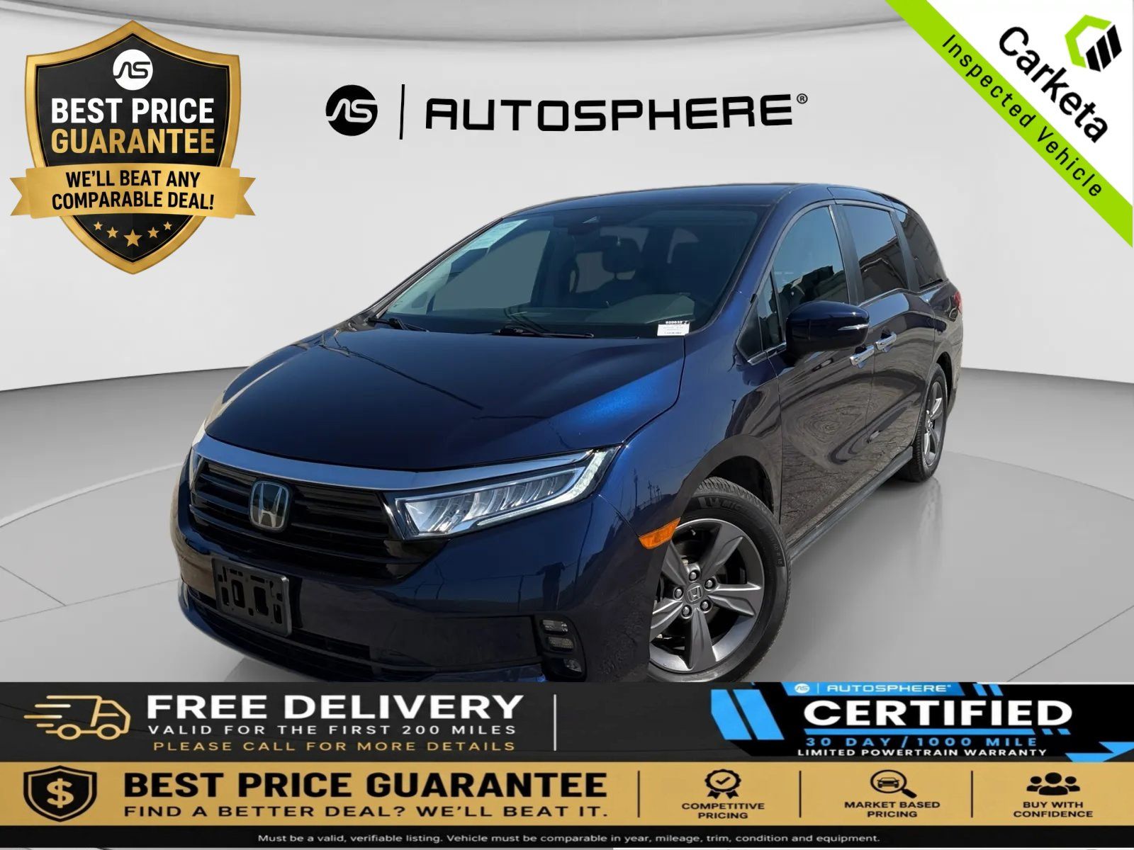 Used 2021 Honda Odyssey EX image 1