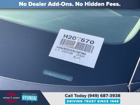 Certified 2025 Hyundai Tucson SEL AWD/4WD image 36