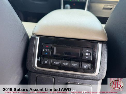 Used 2019 Subaru Ascent Limited AWD/4WD image 16