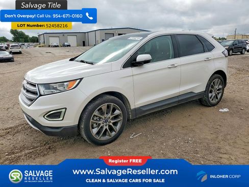 Used 2016 Ford Edge Titanium w/ Equipment Group 301A FWD image 1
