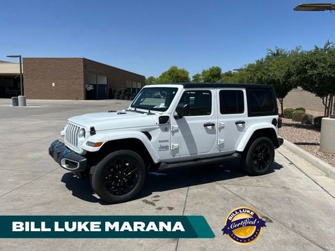 Used 2023 Jeep Wrangler Unlimited Sahara w/ Cold Weather Group AWD/4WD image 1