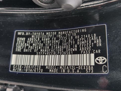 Used 2020 Toyota Corolla SE w/ SE Premium Package FWD image 26