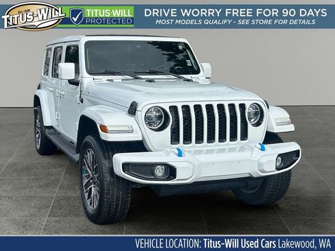 Used 2022 Jeep Wrangler Unlimited Sahara image 1