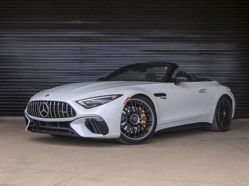 Used 2022 Mercedes-Benz SL 55 AMG 4MATIC image 1