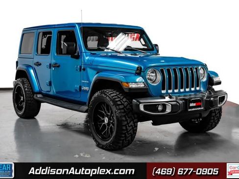 Used 2020 Jeep Wrangler Unlimited Sahara AWD/4WD image 1