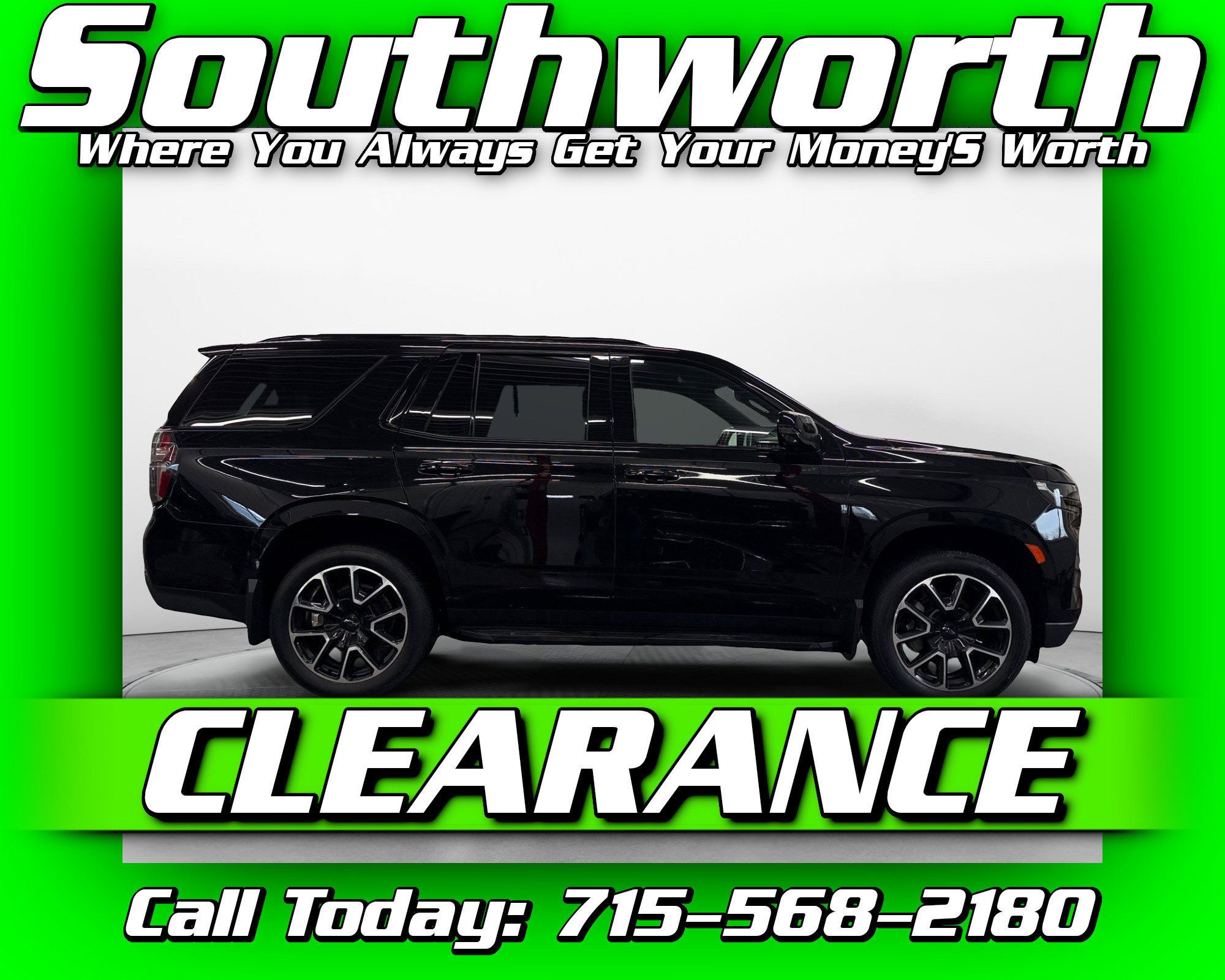 Used 2023 Chevrolet Tahoe RST w/ Luxury Package AWD/4WD image 1