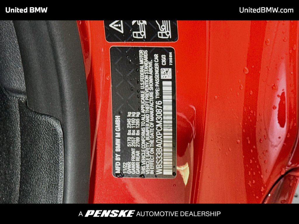 Used 2023 BMW M4 xDrive Competition AWD/4WD image 21
