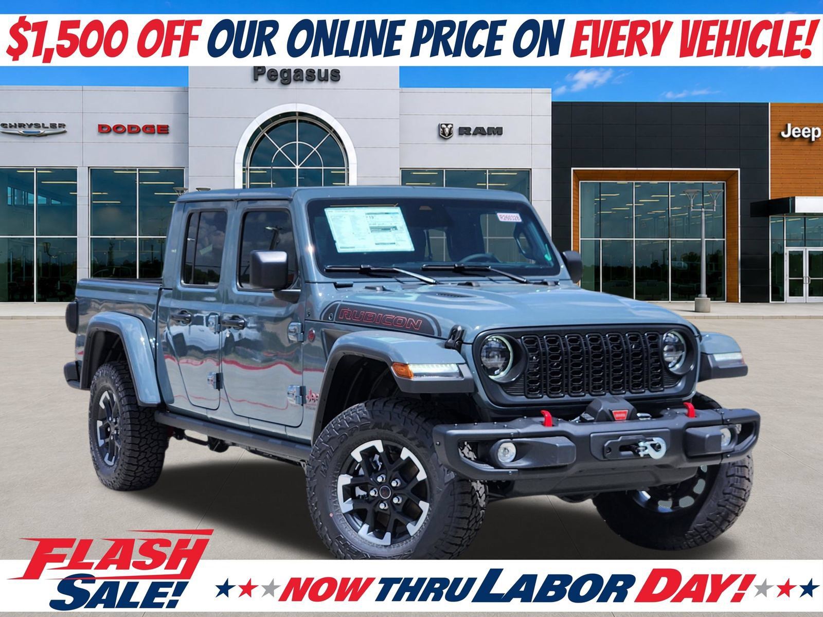 New 2026 Jeep Gladiator Sport AWD/4WD 360° Tour