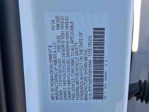 Used 2025 Honda Ridgeline RTL image 27