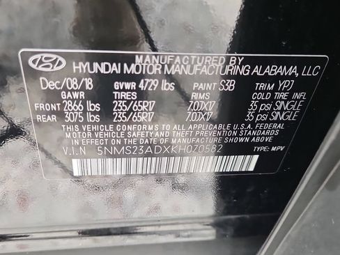 Used 2019 Hyundai Santa Fe SE FWD image 29