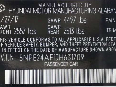 Used 2018 Hyundai Sonata SE FWD image 31