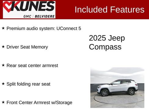 Used 2025 Jeep Compass Limited AWD/4WD image 2
