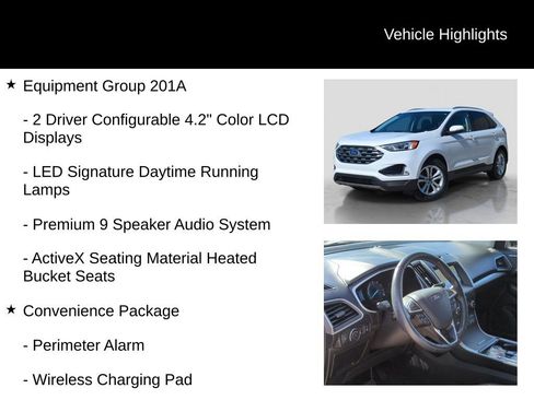 Certified 2019 Ford Edge SEL w/ Equipment Group 201A image 6