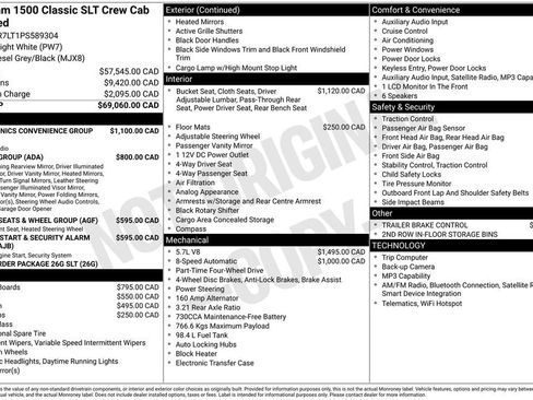 Used 2023 RAM 1500 Classic SLT w/ Electronics Convenience Group image 43