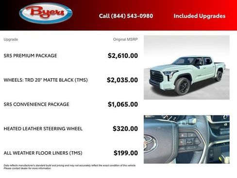 New 2026 Toyota Tundra SR5 w/ SR5 Premium Package AWD/4WD image 5