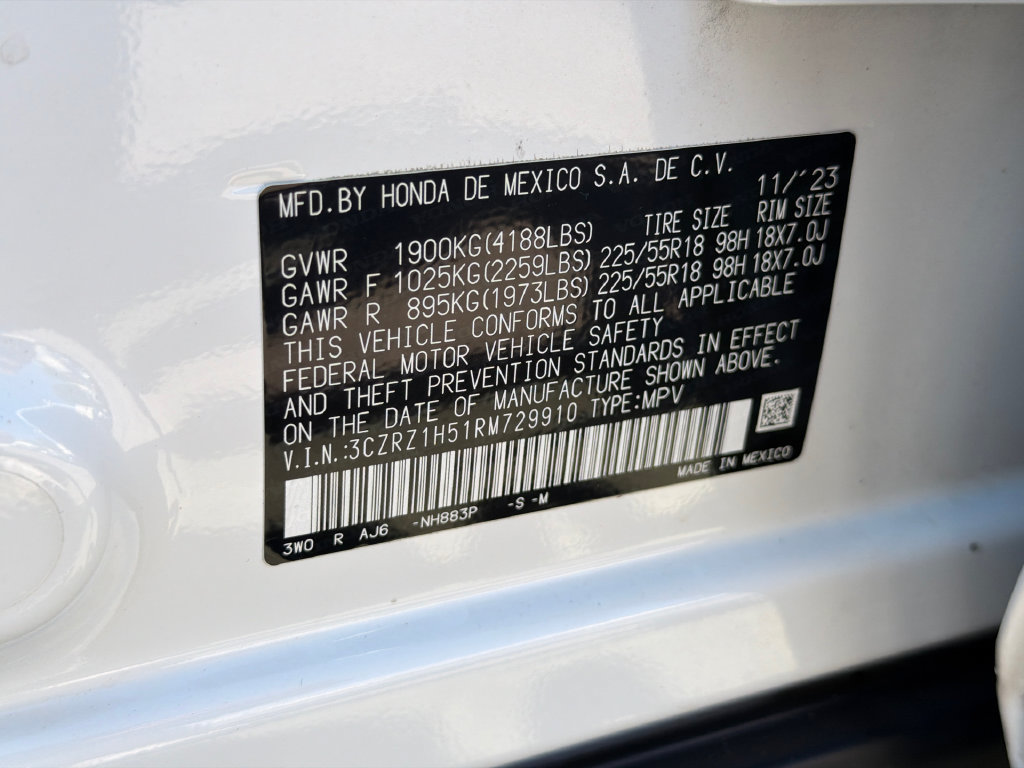 Used 2024 Honda HR-V Sport image 15