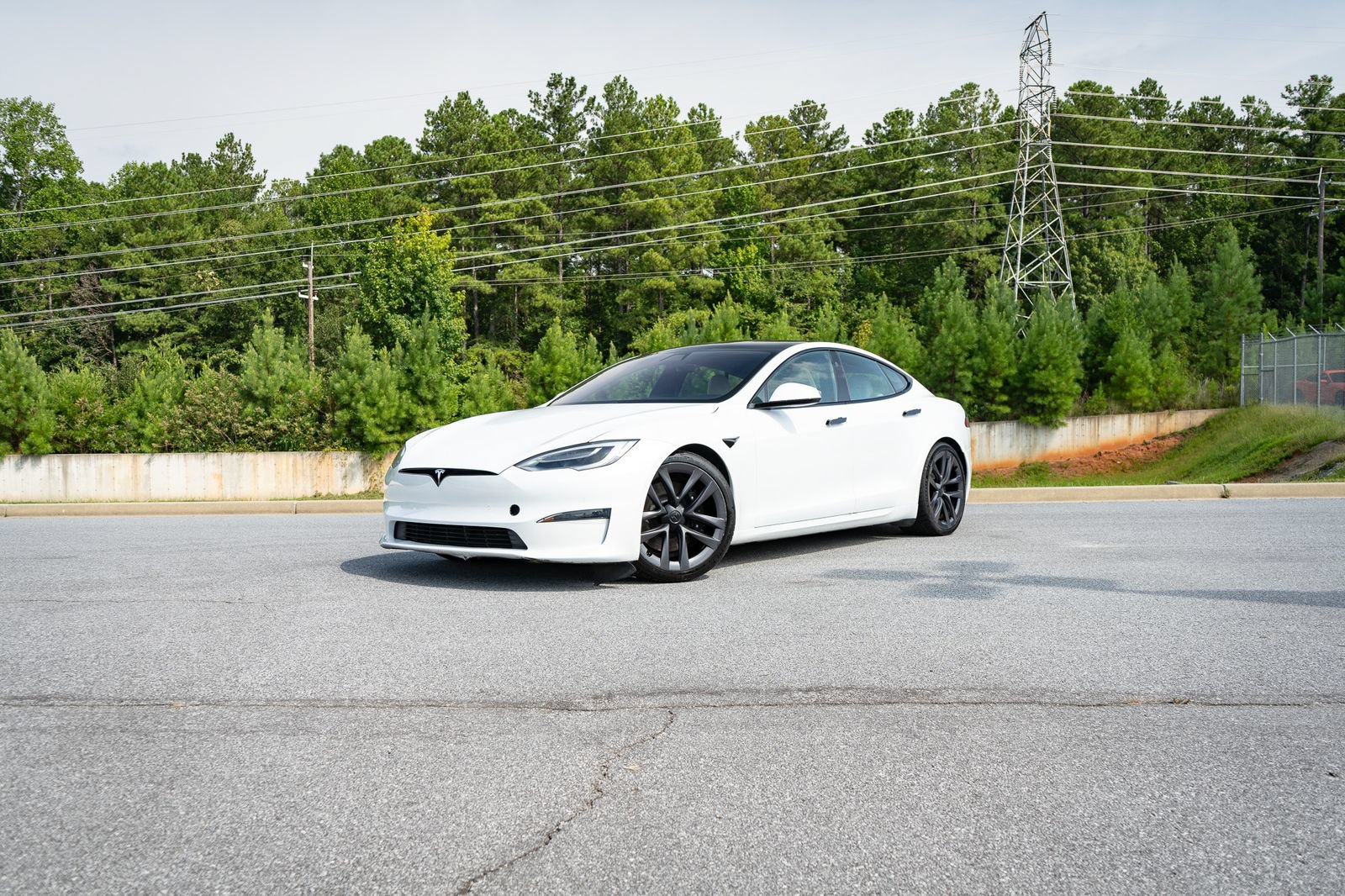 Used 2021 Tesla Model S Plaid AWD/4WD image 1