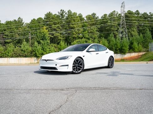 Used 2021 Tesla Model S Plaid AWD/4WD image 1