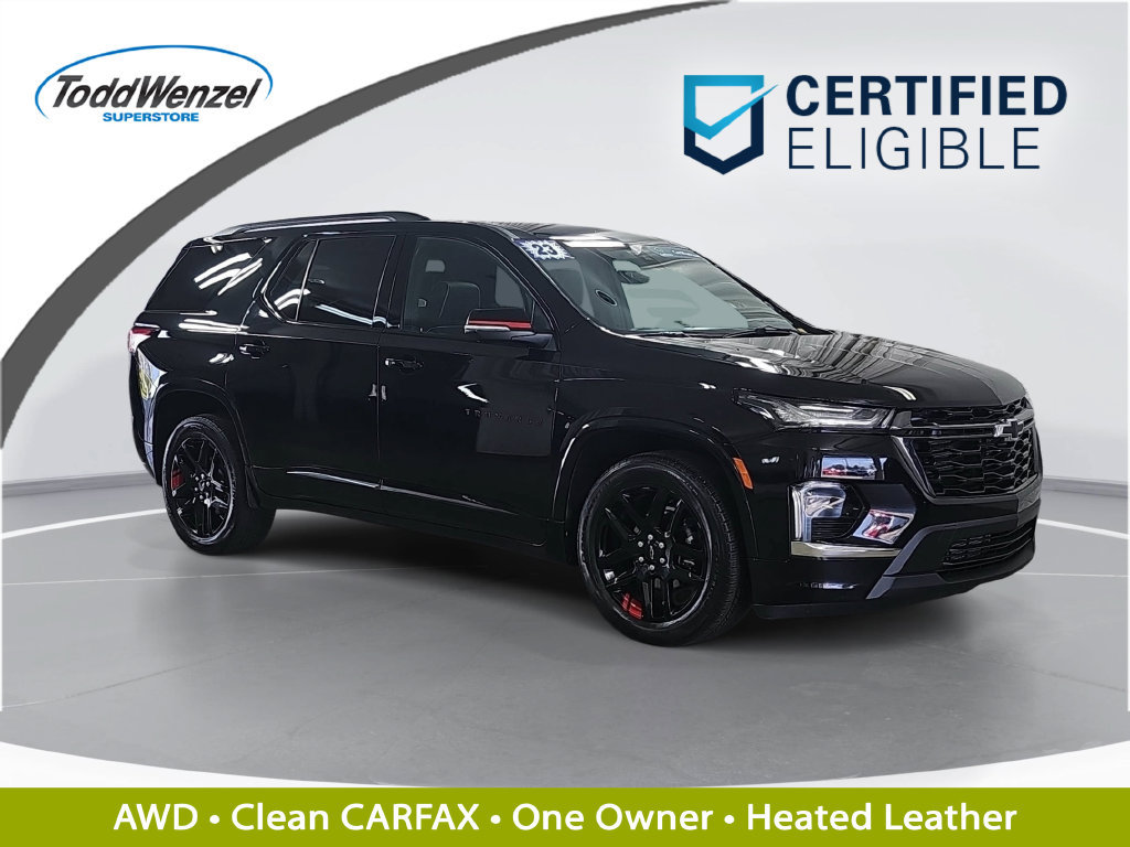 Certified 2023 Chevrolet Traverse Premier w/ Redline Edition AWD/4WD image 1