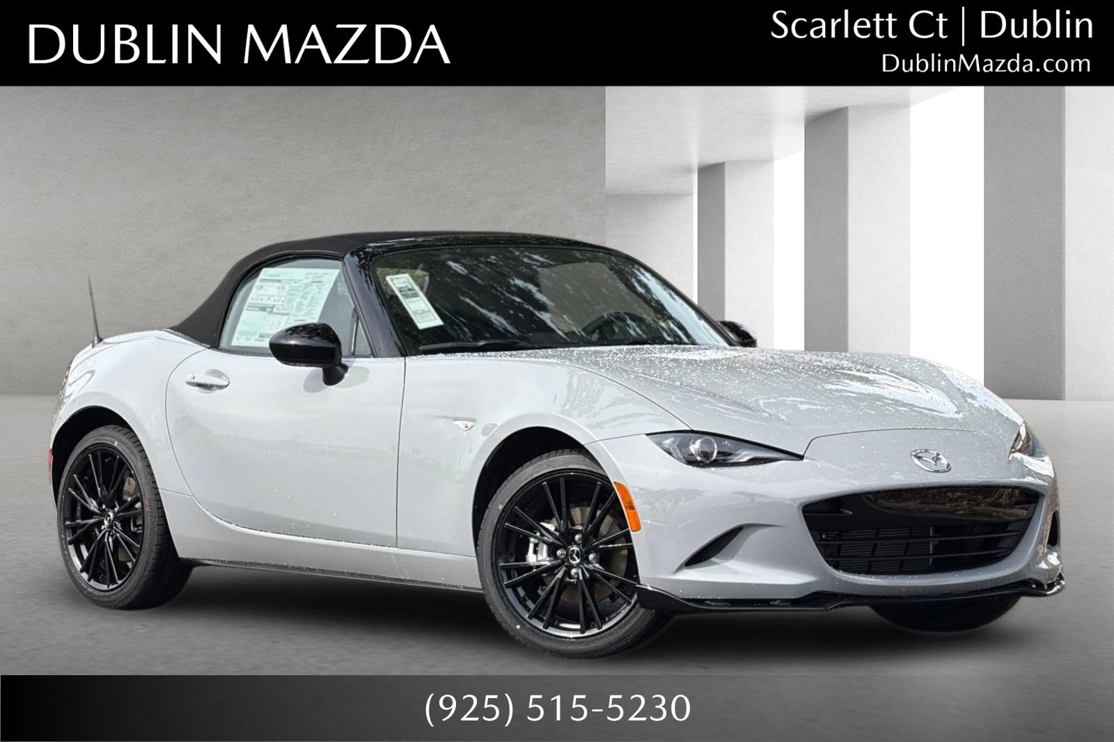 New 2026 MAZDA MX-5 Miata Club w/ Interior Package RWD image 1