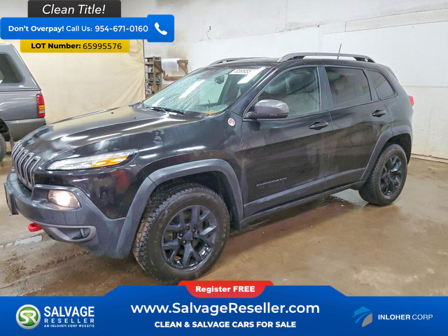 Used 2016 Jeep Cherokee Trailhawk w/ Leather Interior Group AWD/4WD image 1