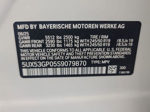 Used 2025 BMW X3 xDrive30i w/ Convenience Package image 26