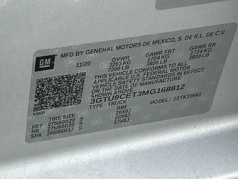 Used 2021 GMC Sierra 1500 Elevation w/ X31 Off-Road Package image 34