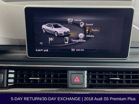 Used 2018 Audi S5 Premium Plus w/ Navigation Package image 18