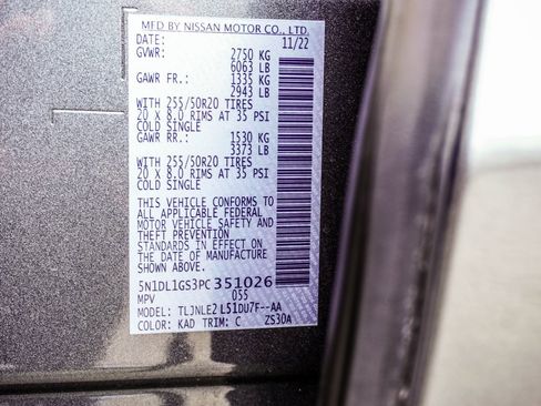 Certified 2023 INFINITI QX60 Sensory w/ Vision Package image 44