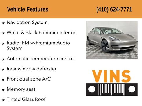Used 2018 Tesla Model 3 Long Range AWD/4WD image 5