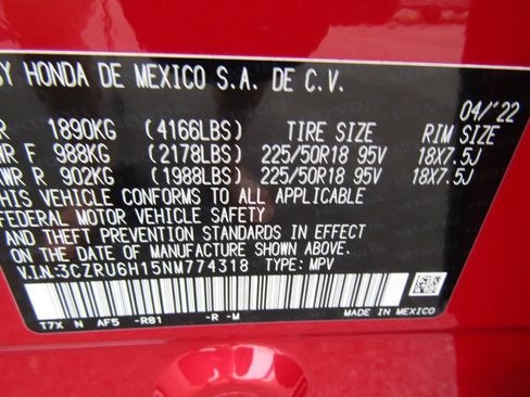 Used 2022 Honda HR-V Sport image 18