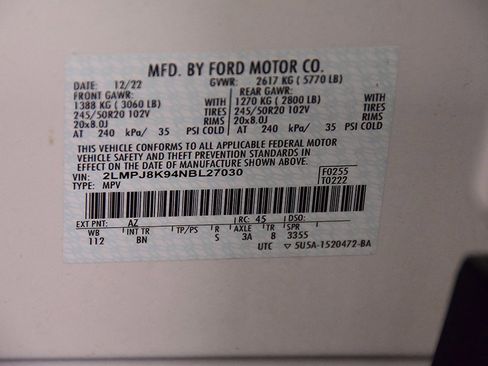 Used 2022 Lincoln Nautilus Reserve image 15