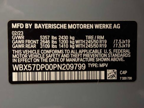 Certified 2023 BMW X3 xDrive30i w/ M Sport Package image 22