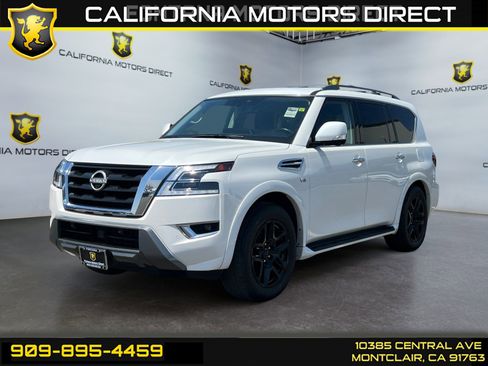 Used 2022 Nissan Armada SL w/ Captain's Chairs Package image 1